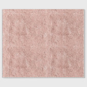 Pink Rose Gold Metallic Molten Pastel Shiny Geschenkpapier (Flach)