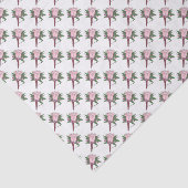 Pink Rose Groom Wedding Boutonniere Blume Tissue Seidenpapier (Ausschnitt)