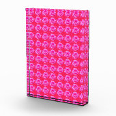 Pink Rose Kisses Pattern Fotoblock (Rechts)