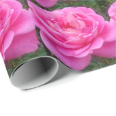 Pink Rose "Leonardo Da Vinci" Geschenkpapier (Rolleneckpunkt)