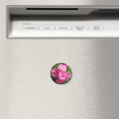 pink_Rose Magnet (In Situ (Geschirrspüler))