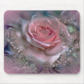 PINK ROSE MOUSE PAD MOUSEPAD (Vorne)