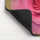 PINK ROSE MOUSEPAD (Ecke)