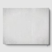 Pink Rose on Antique Violin for Memorial Service Gästebuch (Rückseite)