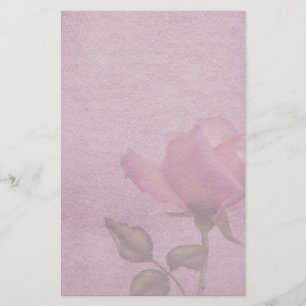 Pink Rose Parchment Stationierung Briefpapier