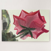 Pink Rose Puzzle (Horizontal)