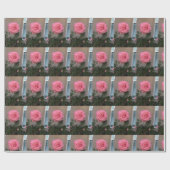 Pink Rose Wrapping Paper von HAS Jewels Geschenkpapier (Flach)