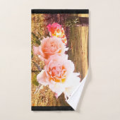 PINK ROSES BATH TOWEL SET (Handtuch)