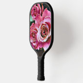 PINK ROSES BLUME PICKLEBALL SCHLÄGER (Links)