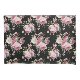Pink Roses Bouquet Pillow Case Kissenbezug