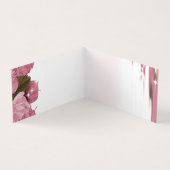 PINK ROSES BUSINESS CARDS VISITENKARTEN (Innenseite)