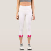 PINK ROSES CAPRI LEGGINGS (Vorderseite)