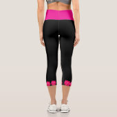 PINK ROSES      CAPRI LEGGINGS (Rückseite)