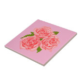 Pink roses fliese (Seite)