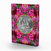 Pink Roses Floral Abstrakt hinzufügen Fotoblock (Rechts)