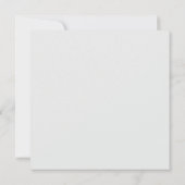 Pink Roses floral Wedding Invitation Einladung (Rückseite)