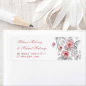 Pink Roses Floral White | Wedding (Insitu)