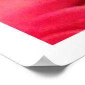 Pink Roses Foto Poster (Ecke)