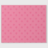 Pink roses geschenkpapier (Flach)