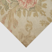 Pink Roses & Gold Floral Decoupage  Seidenpapier (Ausschnitt)