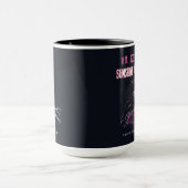 Pink Roses Gothic Mug Tasse (Zentrum)