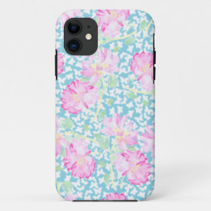Pink Roses im Fall Turquoise 5/5, Case Mate Xtreme