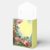 PINK ROSES ,JASMINES WEDING GEM MONOGRAM Gelb Geschenkschachtel (Geöffnet)