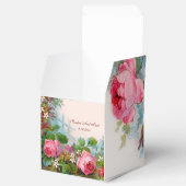 PINK ROSES ,JASMINES WEDING GEM MONOGRAM GESCHENKSCHACHTEL (Geöffnet)