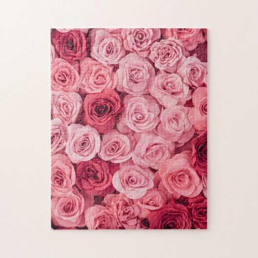 Pink Roses Jigsaw Puzzle (Vertikal)