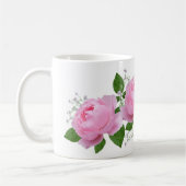 Pink roses kaffeetasse (Links)