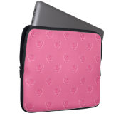 Pink roses laptopschutzhülle (Vorne Rechts)