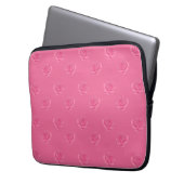 Pink roses laptopschutzhülle (Vorderseite Links)