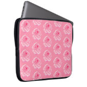 Pink roses laptopschutzhülle (Vorne Rechts)