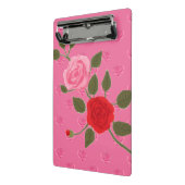 Pink roses mini klemmbrett (Gewinkelt2)