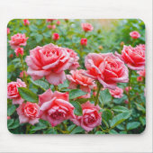 Pink Roses Mouse Pad Mousepad (Vorne)