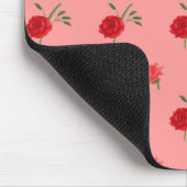 Pink roses mousepad (Ecke)