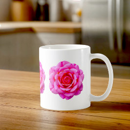 Pink Roses Mug Kaffeetasse