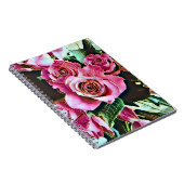 PINK ROSES NOTIZBLOCK (Rechte Seite)