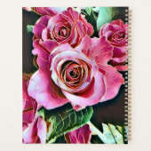 PINK ROSES PLANER (Rückseite)