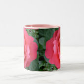 Pink Roses Tasse Kaffee Cup Schöne Rose Dekoration (Mittel)
