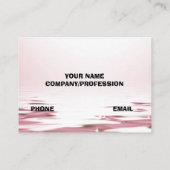 PINK ROSES TELEFONNUMMERKARTE (Rückseite)