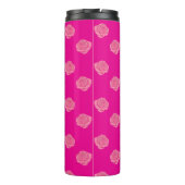 Pink roses thermosbecher (Rückseite)