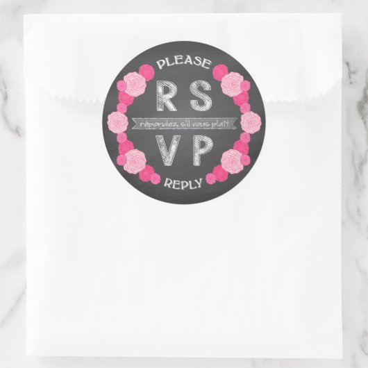 Pink Roses UAWG Sticker (Tasche)