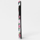 Pink Roses und Ribbons Handy Case (Hinten/Links)