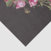 Pink Roses (von Ferdinand Georg Waldmüller) Seidenpapier (Detail)