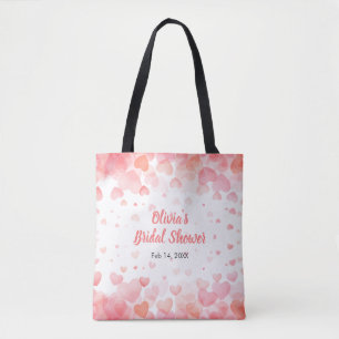 Pink & Rot - Liebe liegt in der Luft Brautparty  Tasche