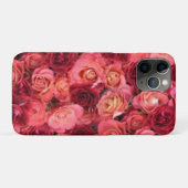 PINK ROTE ROSE FELD Floral Case-Mate iPhone Hülle (Rückseite (Horizontal))