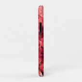 PINK ROTE ROSE FELD Floral Case-Mate iPhone Hülle (Hinten/Rechts)