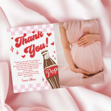 Pink Rotes Sie ist bereit zu platzen Baby Shower F