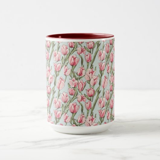 Pink Row Serenity Tasse (Zentrum)